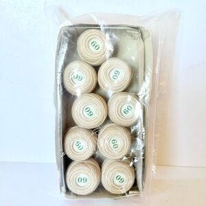 VTG Puppets Brand European Deadstock Crochet Thread Balls Spools Original Box